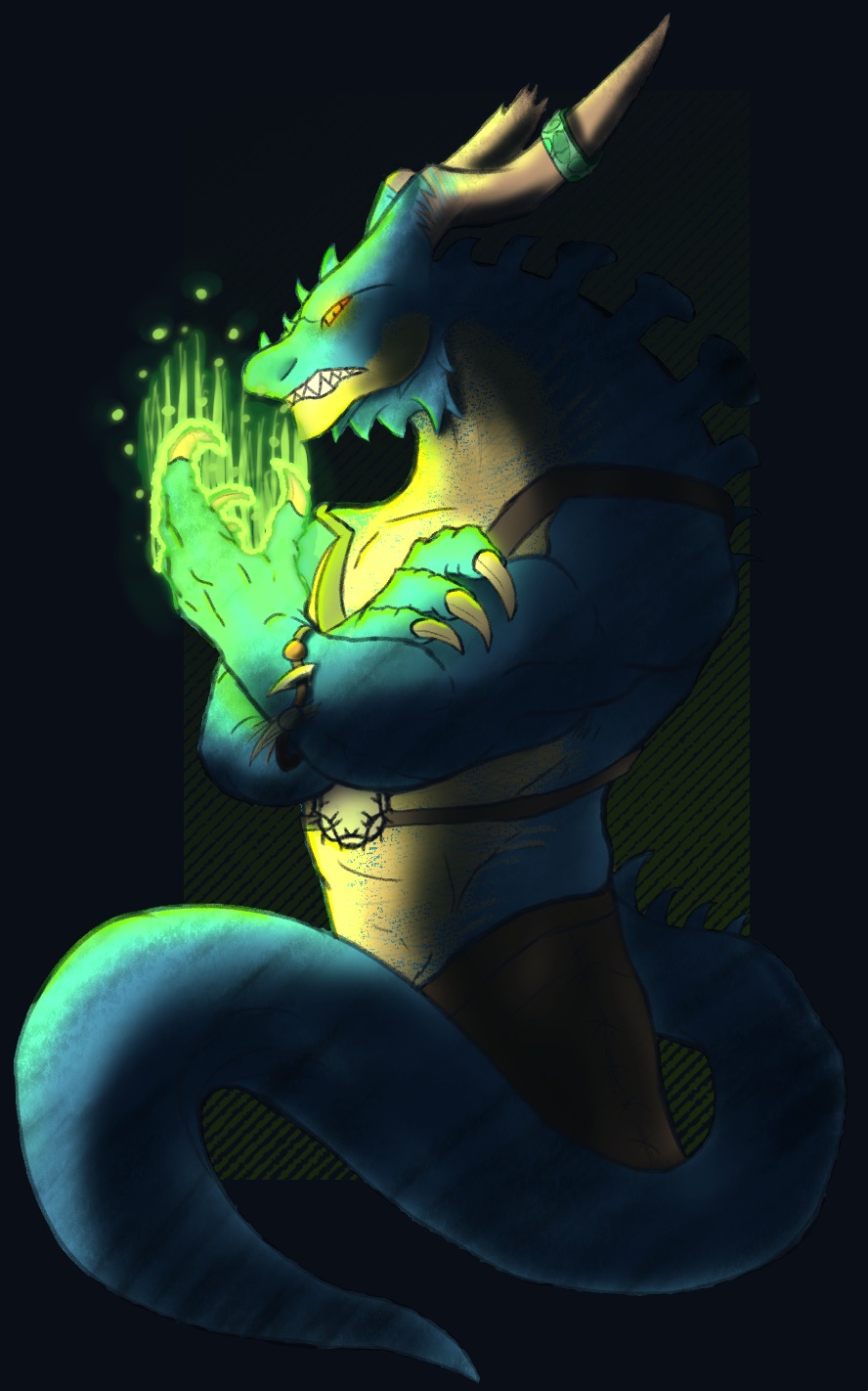 (Art-Xrogur) D&D character illustration