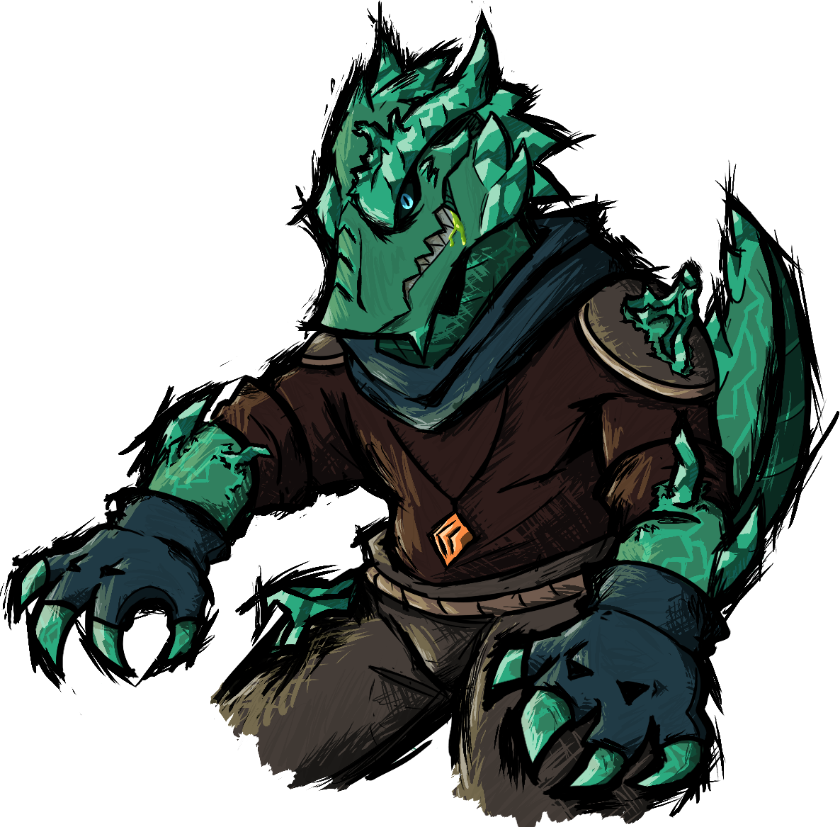 (Art-Ijad) D&D character illustration ✦ Collab w/ TsunamiCoRyan