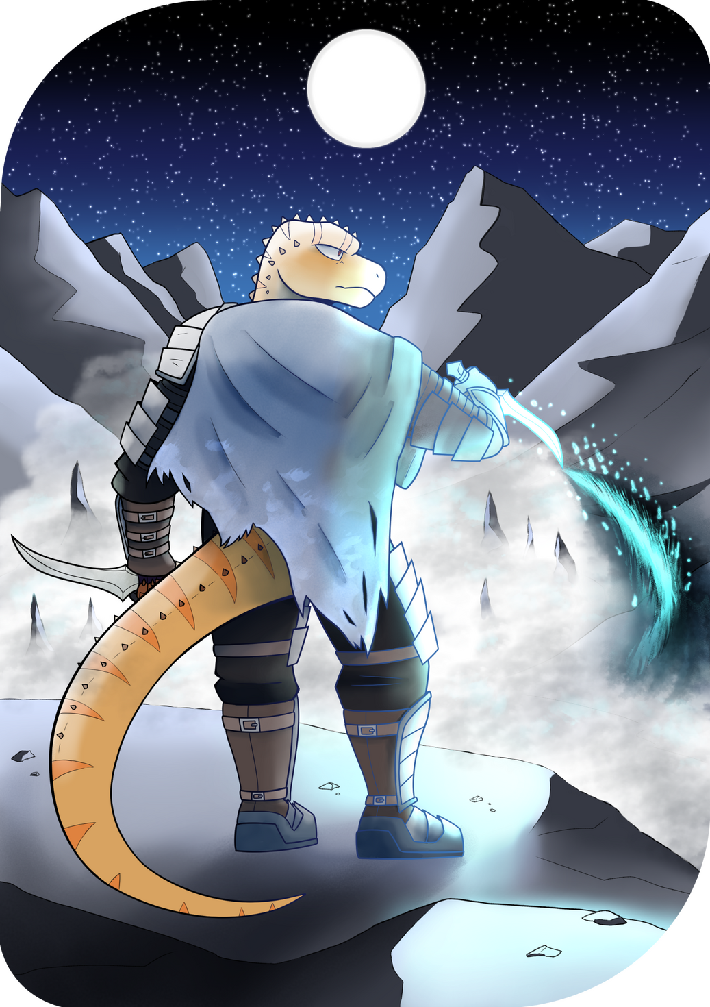 (Art-OrionTarot) Character tarot illustration ✦ Collab w/ TsunamiCoRyan